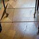 table roulante porte vinyles vintage des années 60 dessus bois