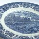 Oval English porcelain dish