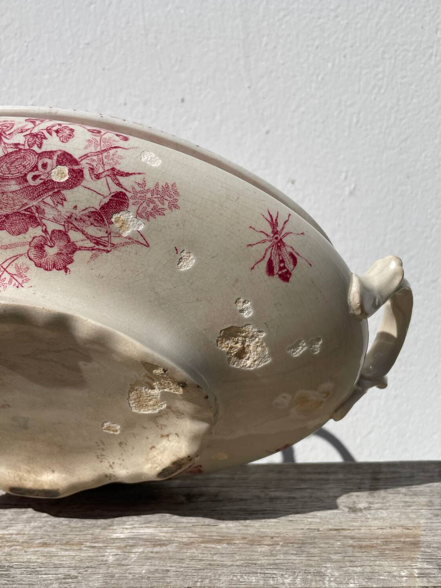 Onnaing iron clay soup tureen, Moisson model