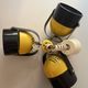Vintage space age lamp metal 3 eyeball globes