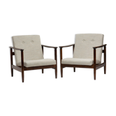 Pair of GFM-142 armchairs from the 1960