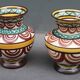 Pair of vintage vases signed Saint Jean de Bretagne
