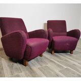 Fauteuils H-282 par Jindrich Halabala