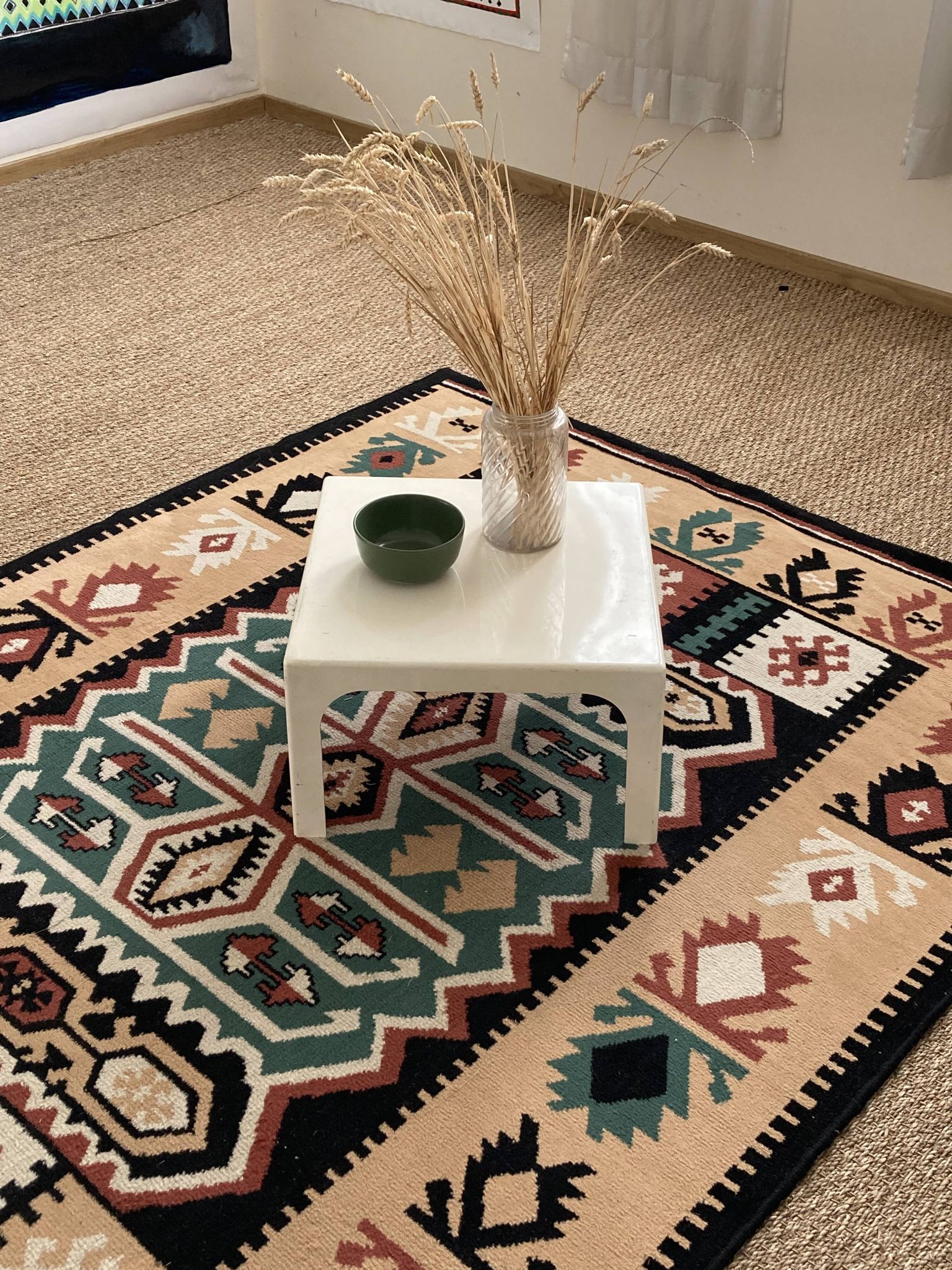 Tapis 212x158 kilim caucasien grand