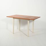 Scandinavian folding table in teak