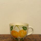 Orange pattern bowl