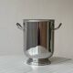 Elegant metal champagne bucket