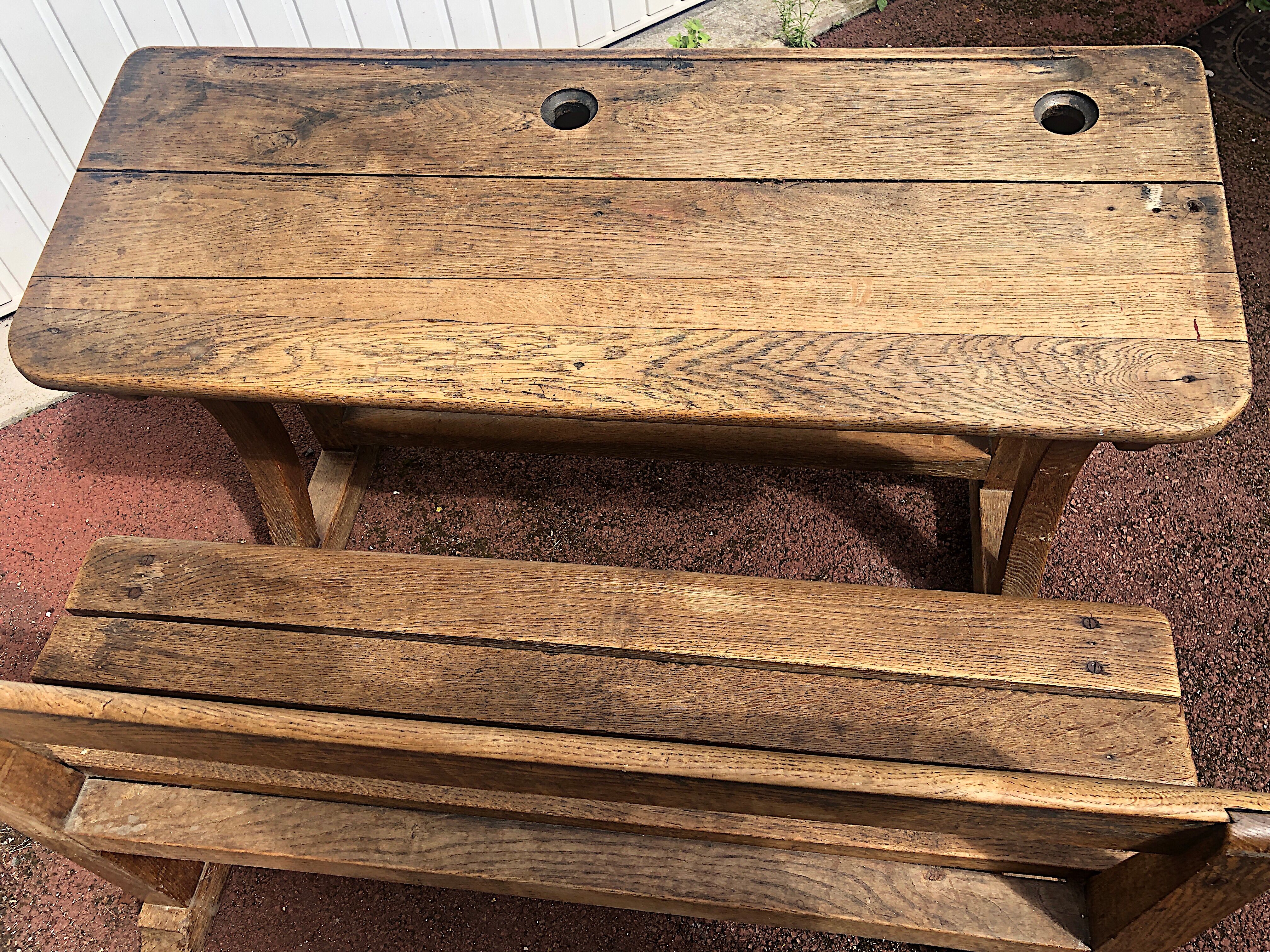 Old school desk