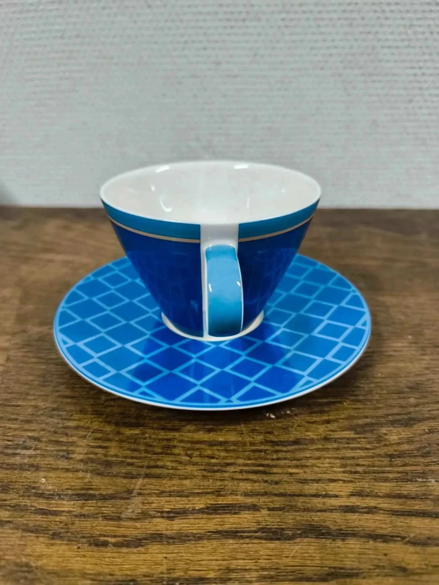 Cup + saucer Villeroy & Boch Café Club blue