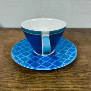 Cup + saucer Villeroy & Boch Café Club blue