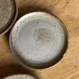 Handmade stoneware coffee set