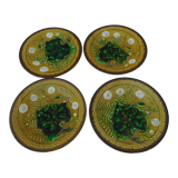 Set of 4 slurry plates