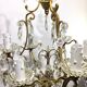 Cage Chandelier 6 Lights Bronze And Crystal