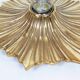 Rare set of 1950s bronze sunburst wall lamps – Germany 1950s
