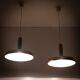 Set Solken Leuchten Brass ceiling lamps 1970s Germany