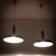 Set Solken Leuchten Brass ceiling lamps 1970s Germany