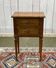 1950s Louis XVI style cherry wood bedside table