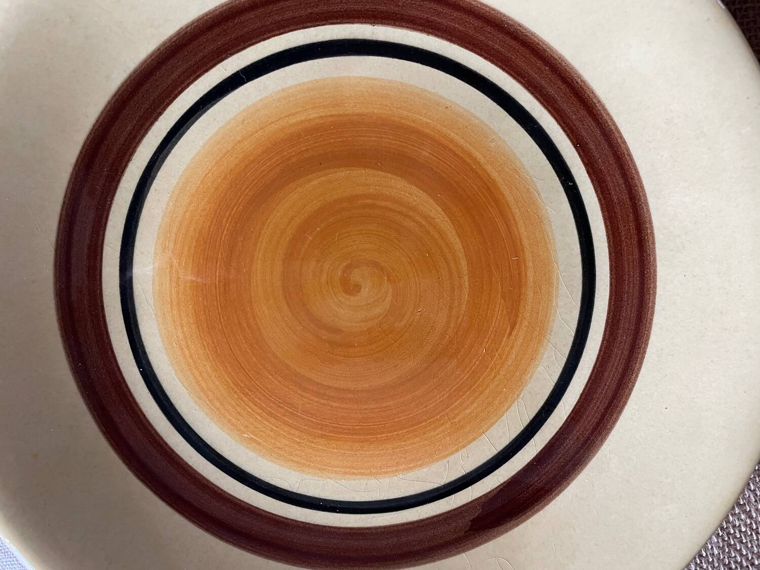 6 flat plates Gallia Gien