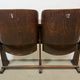 Vintage Two-Seat Cinema Bench from Thonet, 1950s