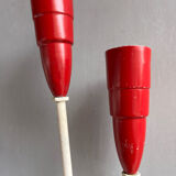Wall lamp 3 arms perforated sheet metal