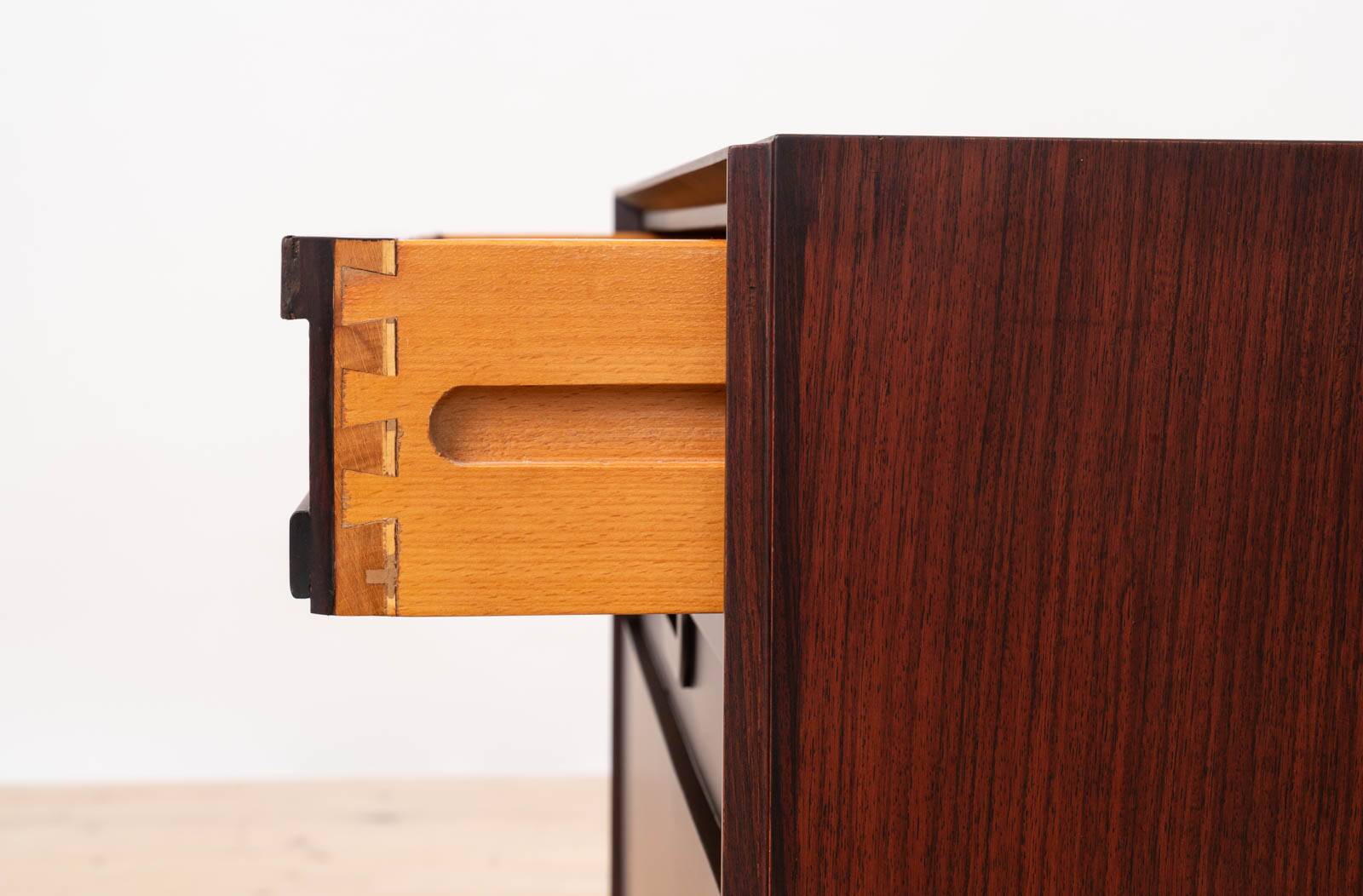Pair of Italian Bedside Cabinets attributed to Bernini, Italy, circa 1965