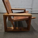 Pair of lounge chairs by Ate van Apeldoorn for Houtwerk Hattem, 1970s