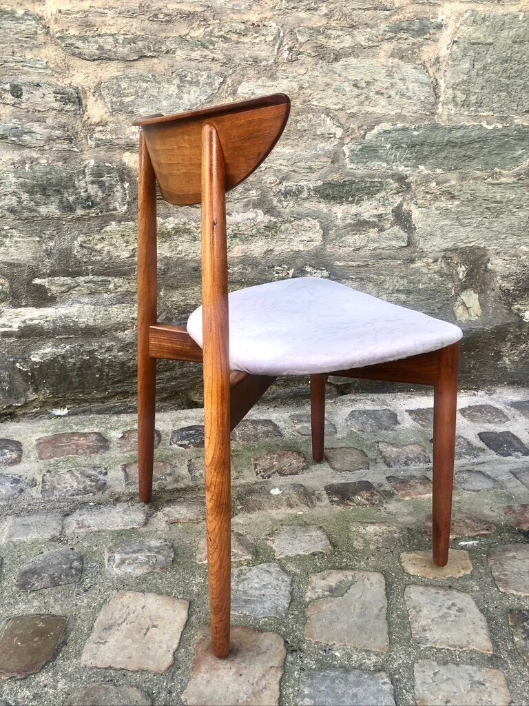 Set of six Harry Ostergaard chairs for Randers Mobelfabrick Denmark 1960