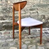 Set of six Harry Ostergaard chairs for Randers Mobelfabrick Denmark 1960