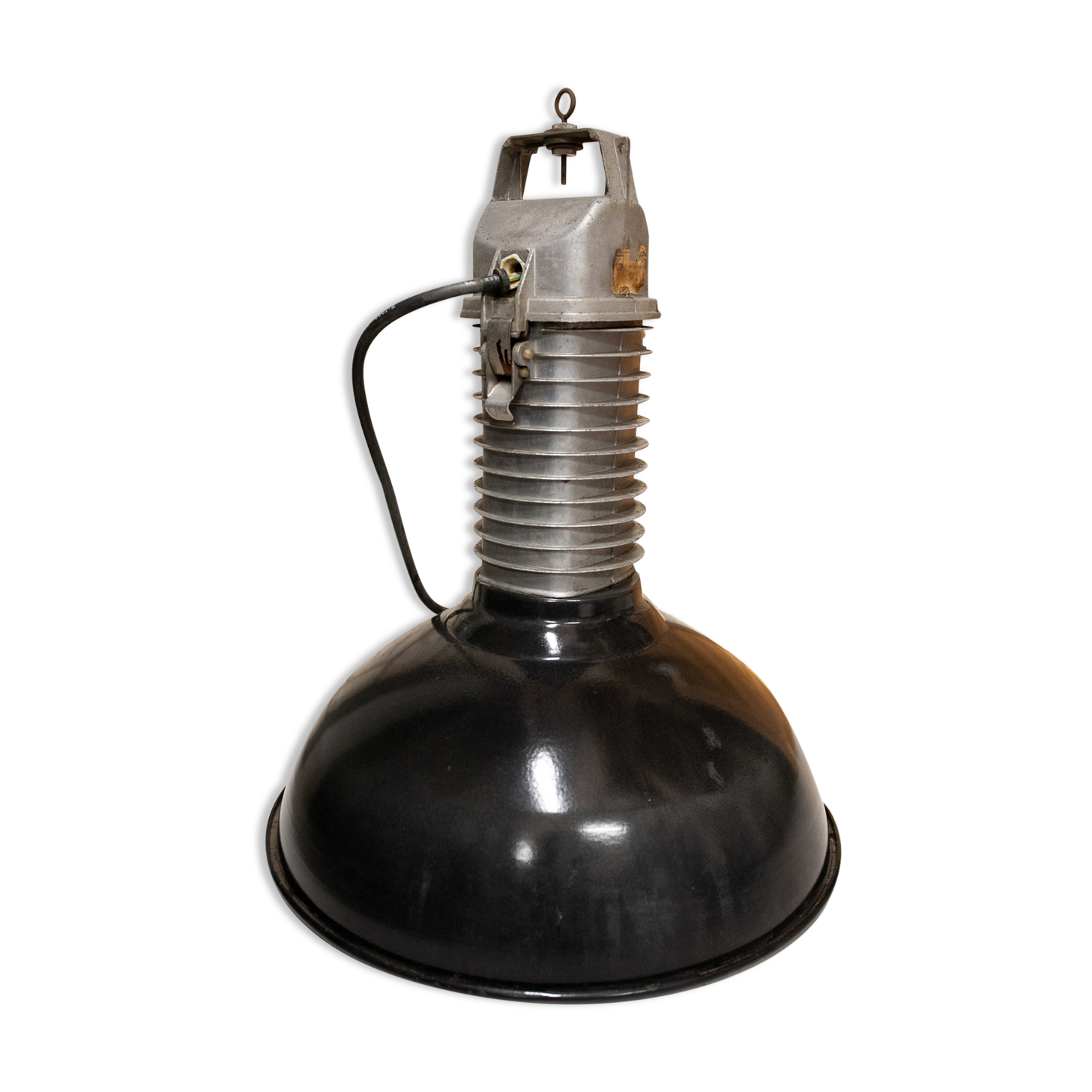 Industrial lamp suspension
