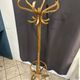Baumann style 1960 swivel parrot coat rack in bent wood