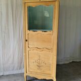 Carved and glazed wardrobe
