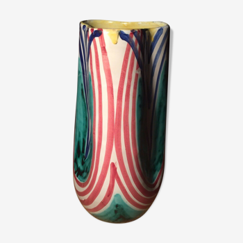 Vase en céramique vintage Italie