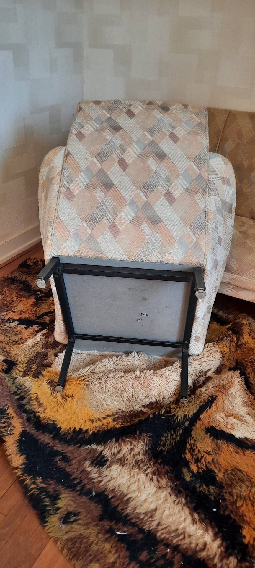 Canapé et deux fauteuils