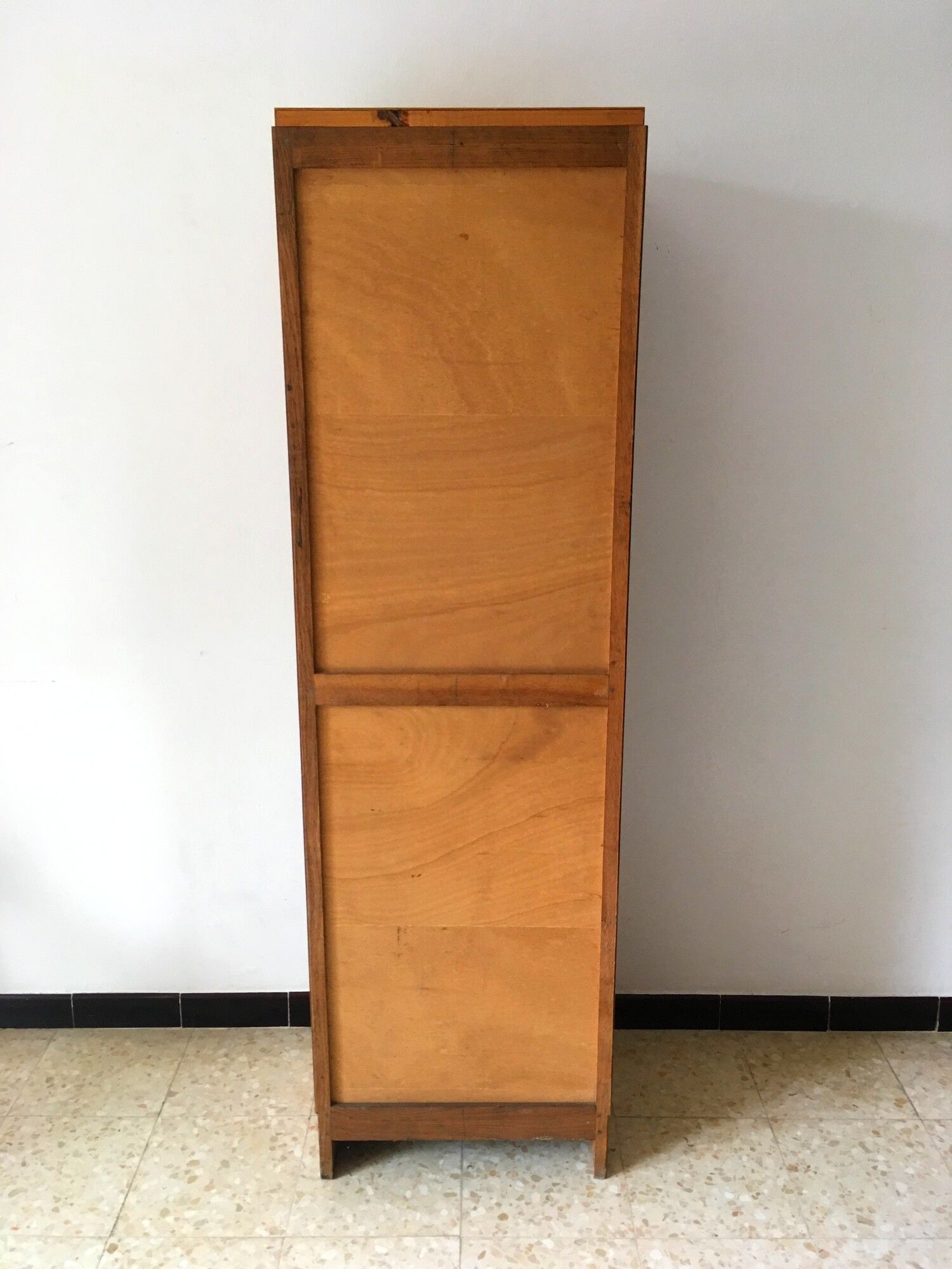 Workbook to curtain vintage 50s Honey Oak