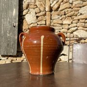 Jarre poterie en terre cuite ancienne