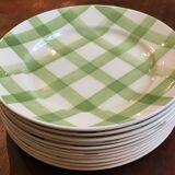 Series of 11 plates Moulin des loups