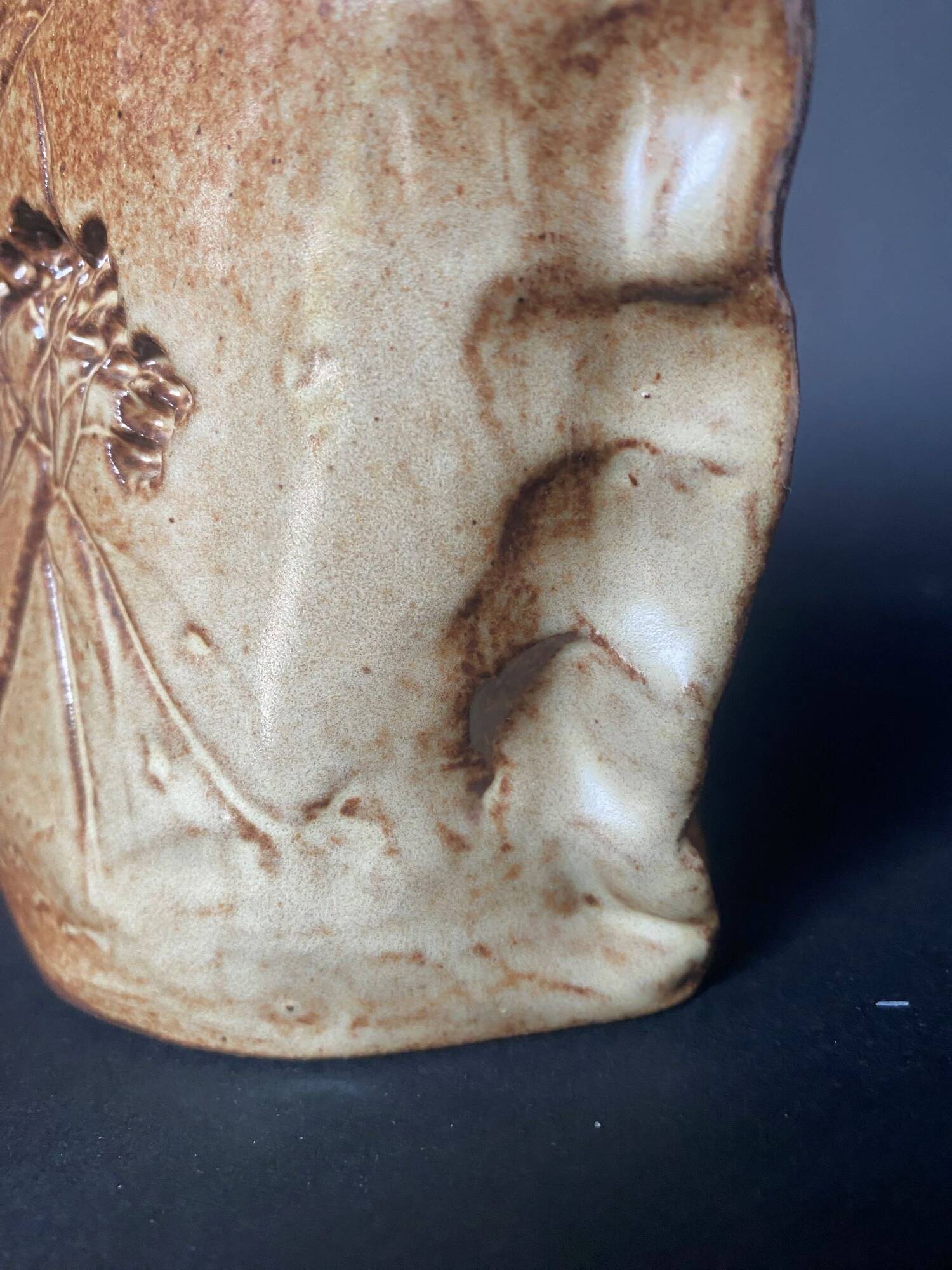 Vase en terre cuite vintage