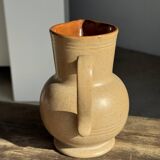 Vintage stoneware round carafe