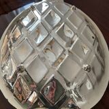 Pineapple cup series and 5 silver metal bowls