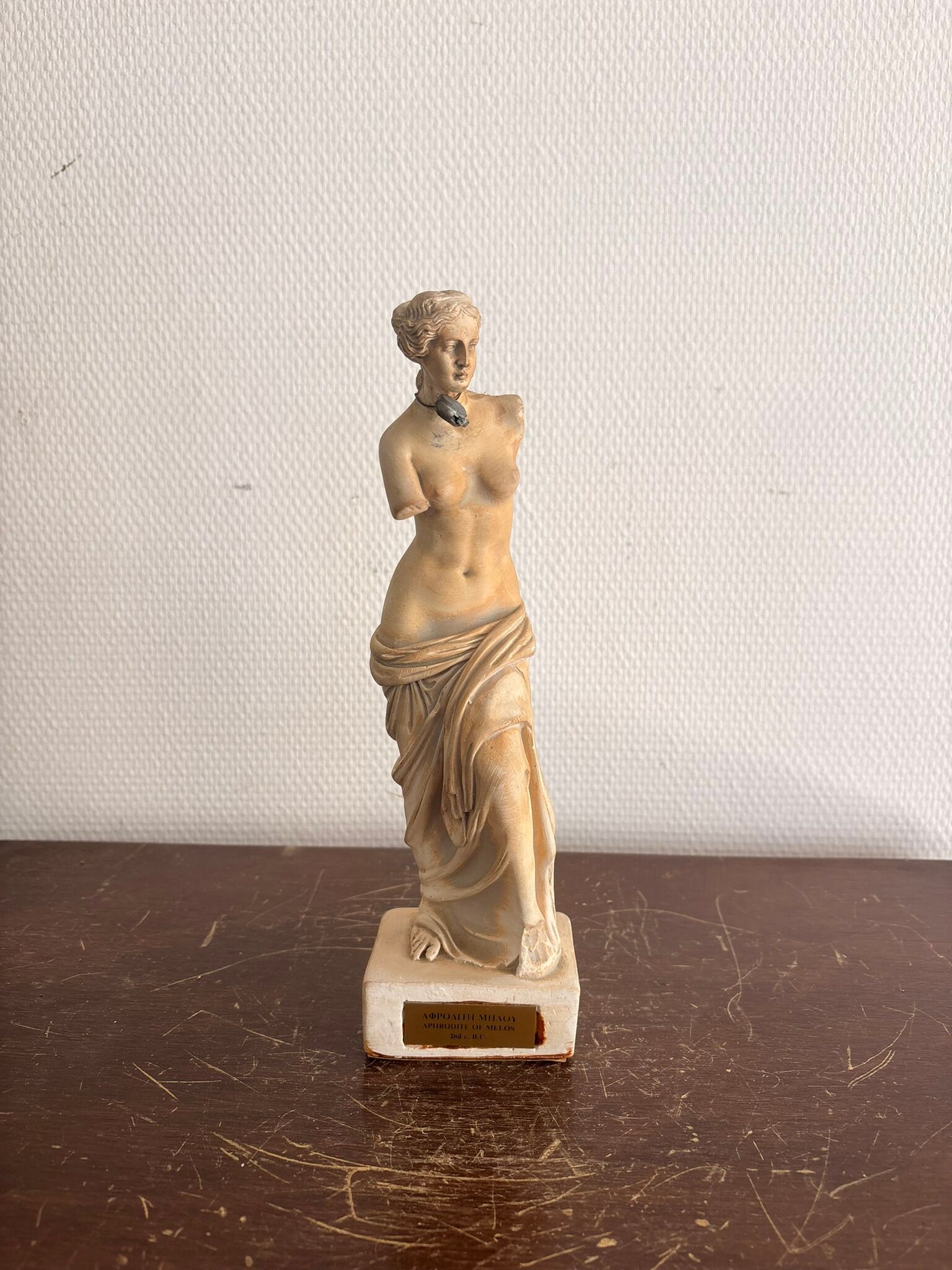 Statue Sculpture Plaster Venus de Milo Aphrodite Plaster 28cm