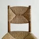 French Mid Century Wooden "N 19" Dining Chairs by Charlotte Perriand, 1950s