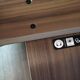 Chaise siège eames LCW walnut herman miller noyer