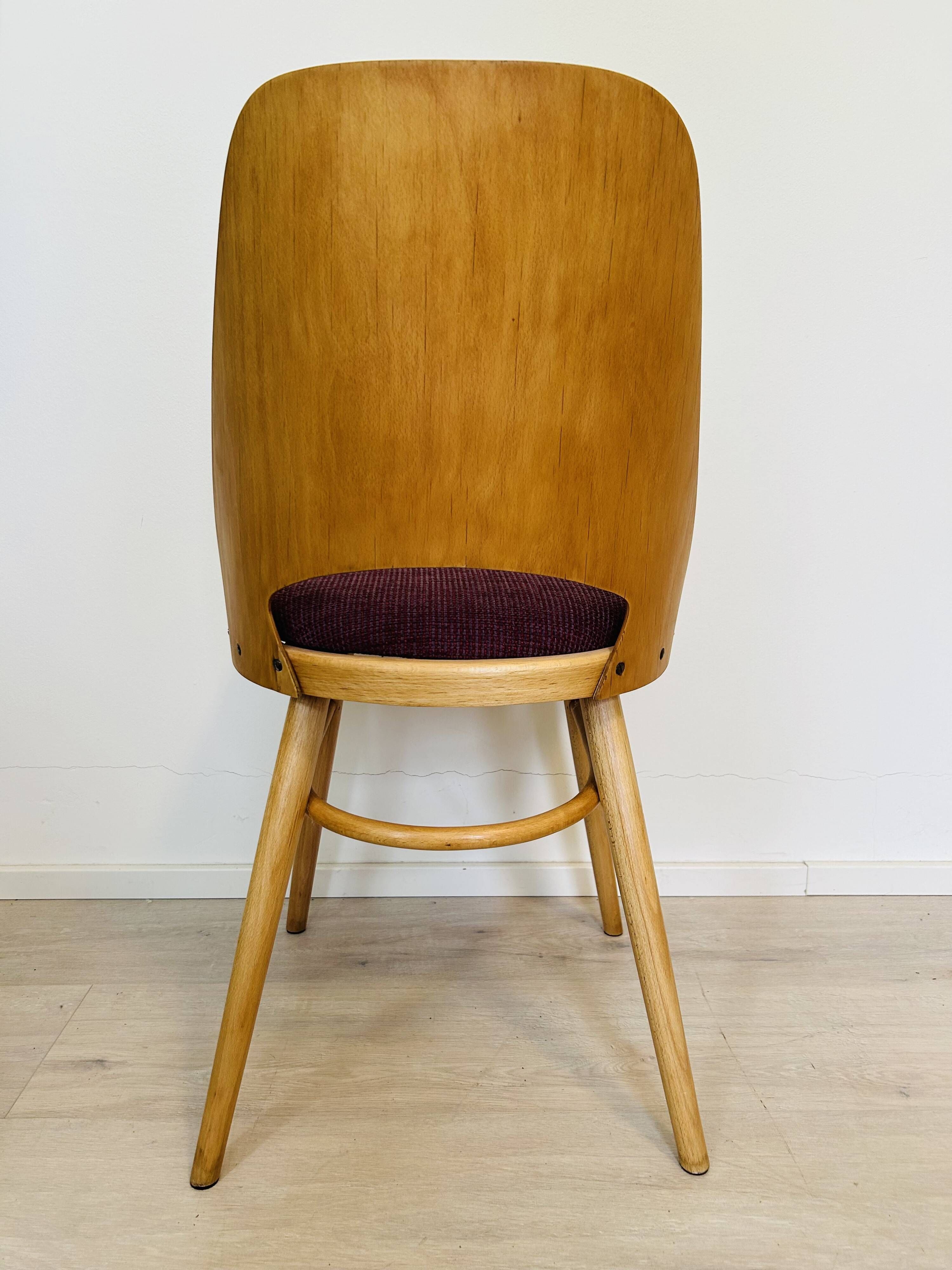 Vintage Chair by Radomir Hofman for TON, Model 514 from Czechoslovakia 1960’s