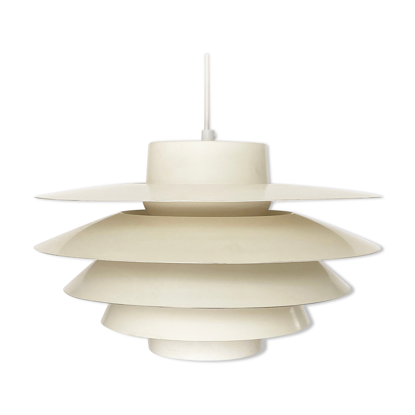 Pendant light "Verona" by Sven Middelboe for Nordisk Solar Compagni. Denmark 1970s.