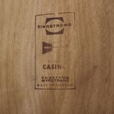 "Casino" teak bedside table, Engström & Myrstran, Sweden, 1960