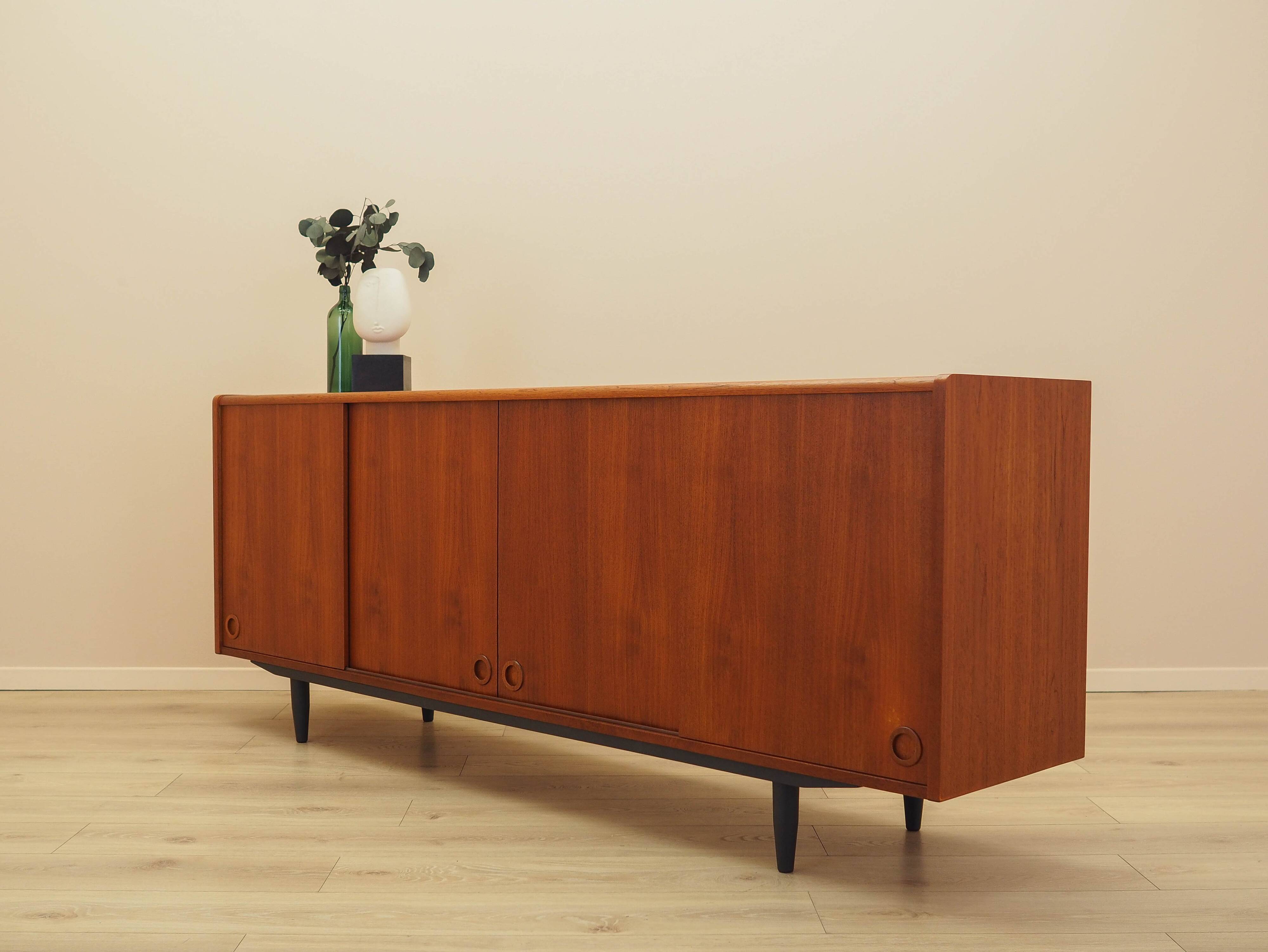 Teak sideboard, Danish design, 1970s, made in Denmark
