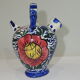 Gargoulette glazed terracotta /vintage/carafe/pitcher