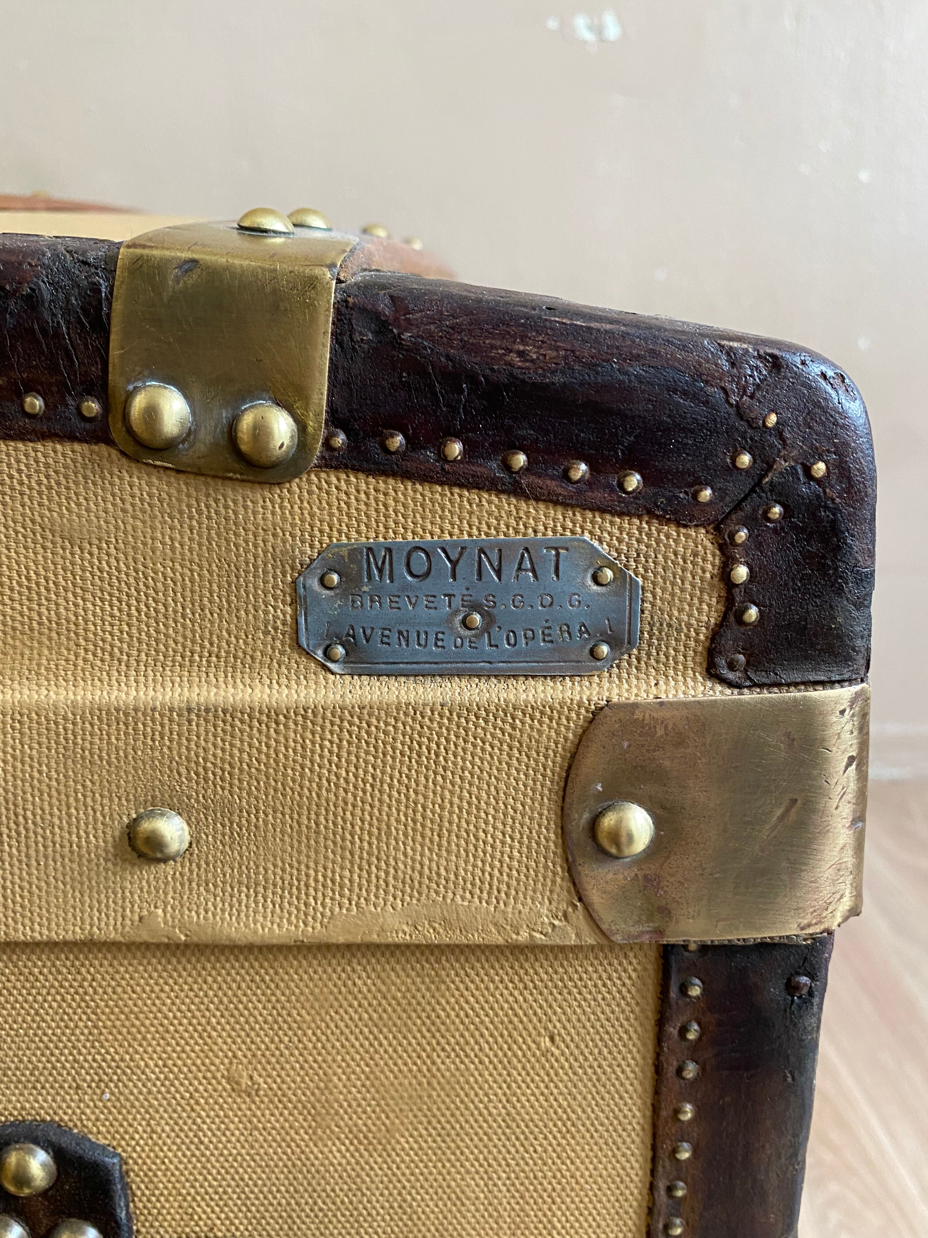 Domed trunk MOYNAT early XX century