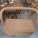 Child chest bench in rattan