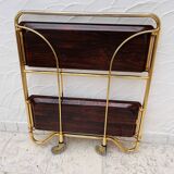 Gerinol golden serving trolley